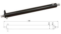 Lipcilinder dock leveller Ø22 E-Min=700, lip 500mm