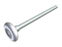 Looprol nylon RVS 2" - as 11mm - lengte 168mm
