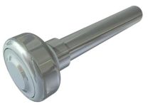 Looprol staal 1"- as 11mm - lengte 63mm - truckdoor