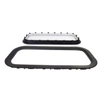 Venster 670x345mm - paneeldikte 40mm-clips