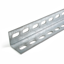 Hoeklijn met sleufgaten - 40x40mm - L=3000mm