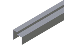 Aanpasprofiel geschikt voor Crawford panelen 6000mm